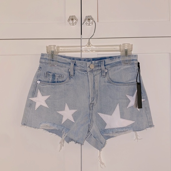 Blank Nyc Denim Shorts With Stars 